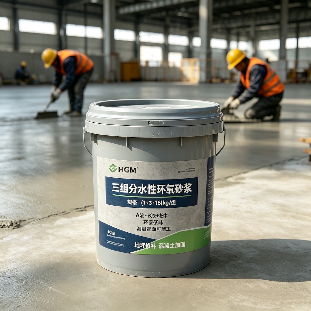 皇姑三组份水性环氧砂浆